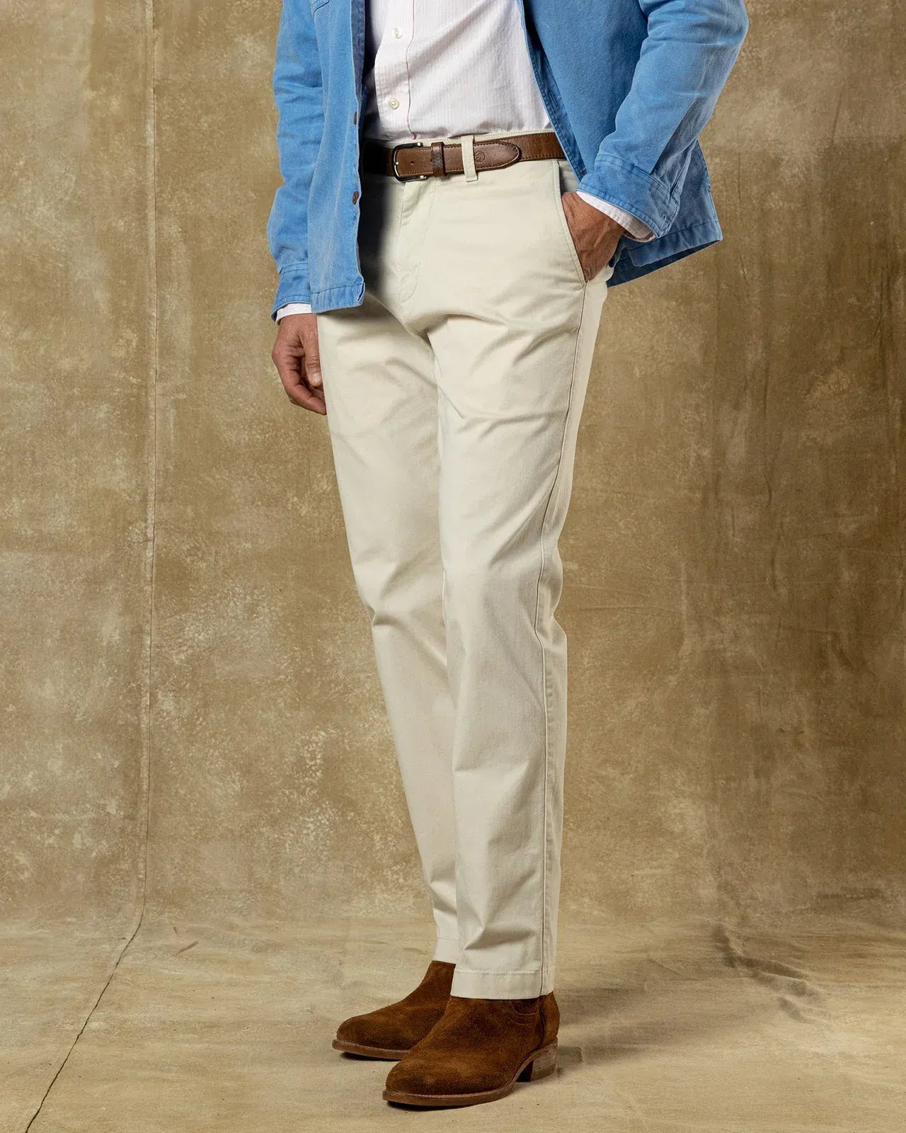 Duck Head Chinos Classic Fit Gold School Chino in Stone