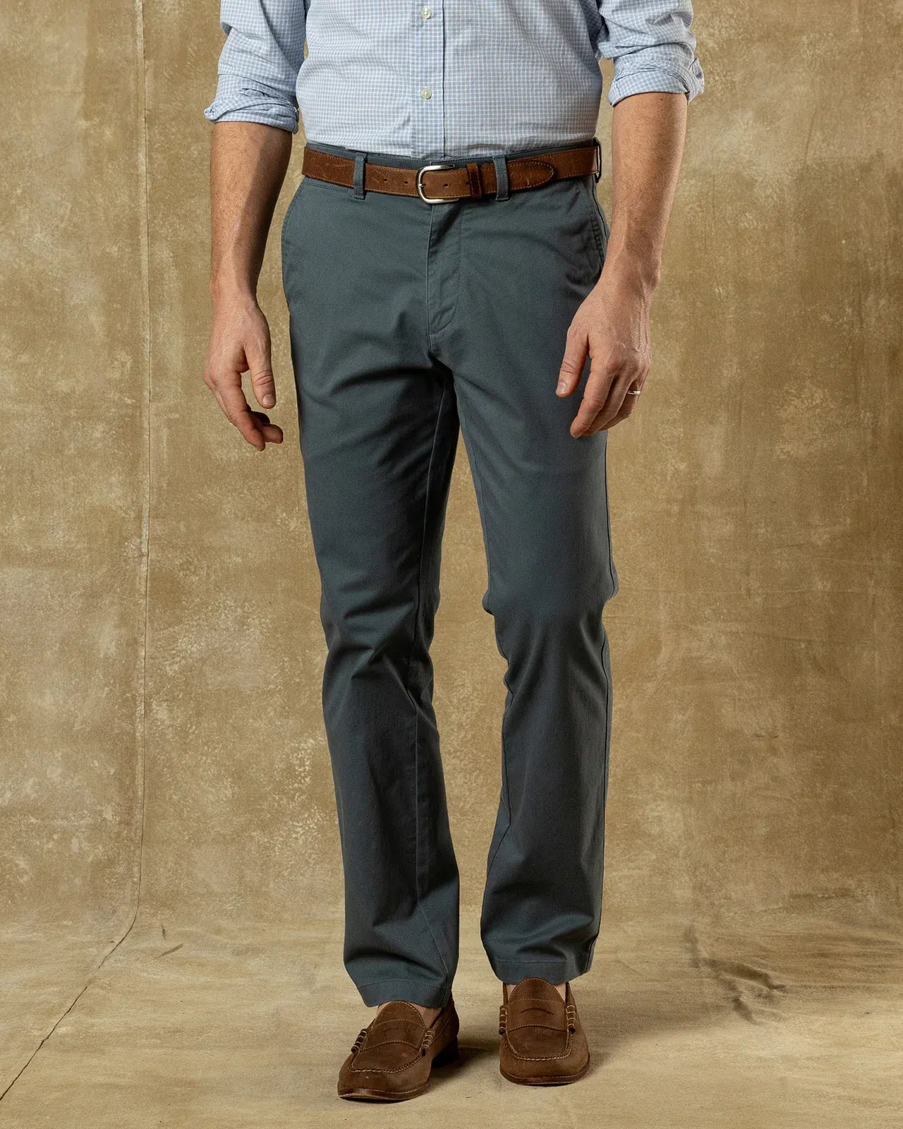 Duck Head Chinos Classic Fit Gold School Chino in Stormy Blue