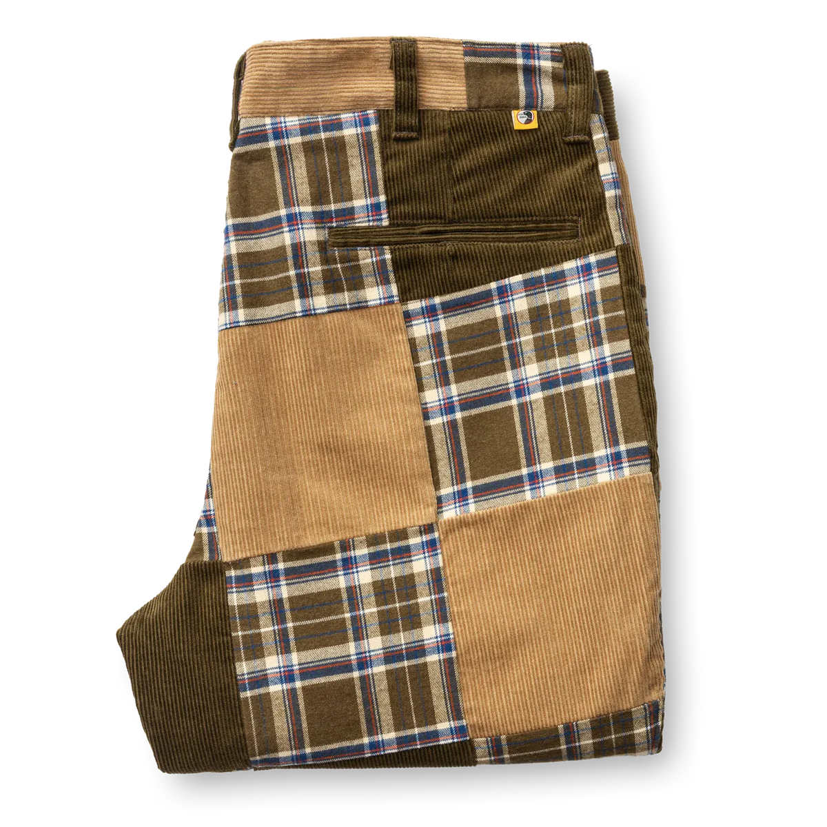 Duck Head Chinos Flannel Corduroy Patchwork Gold School Chino