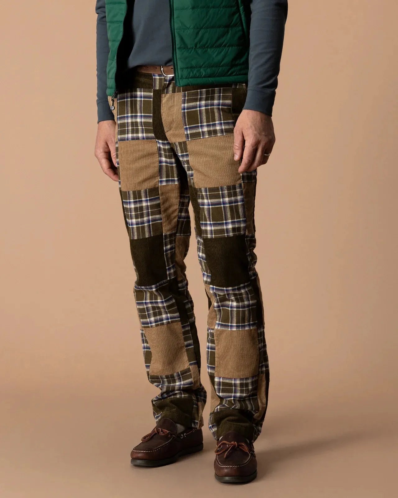 Duck Head Chinos Flannel Corduroy Patchwork Gold School Chino