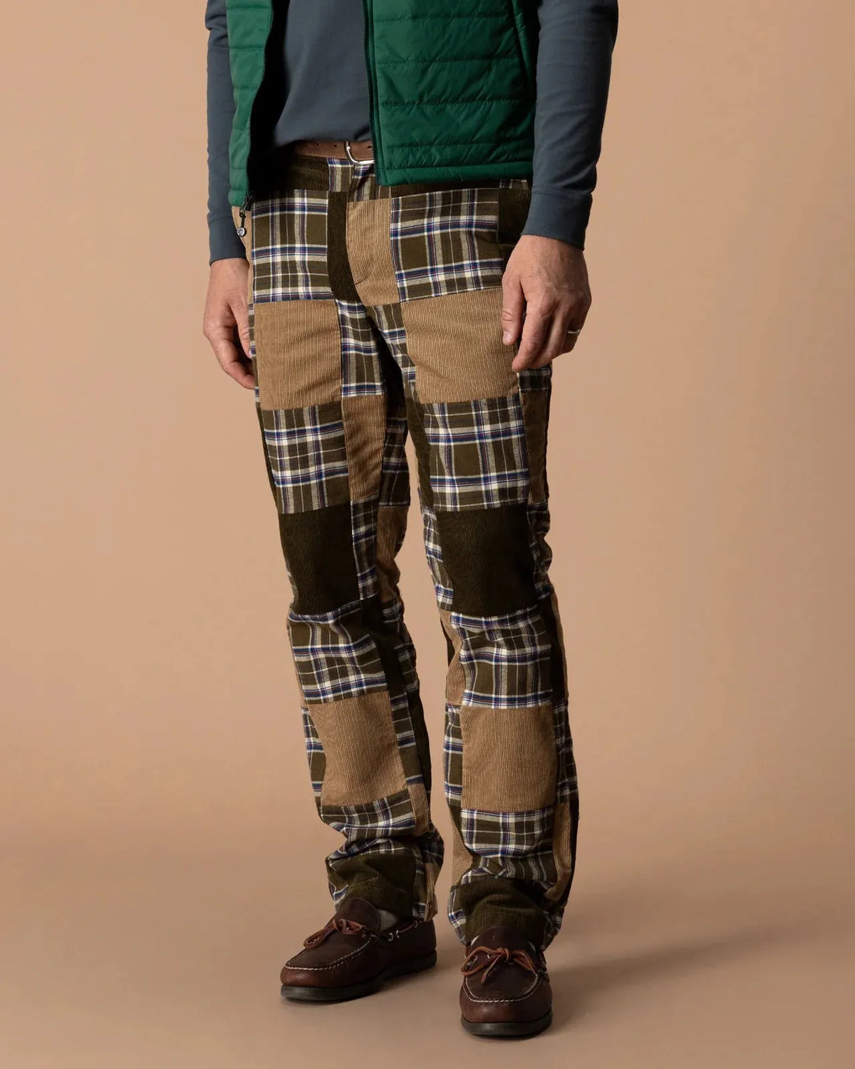 Duck Head Chinos Flannel Corduroy Patchwork Gold School Chino