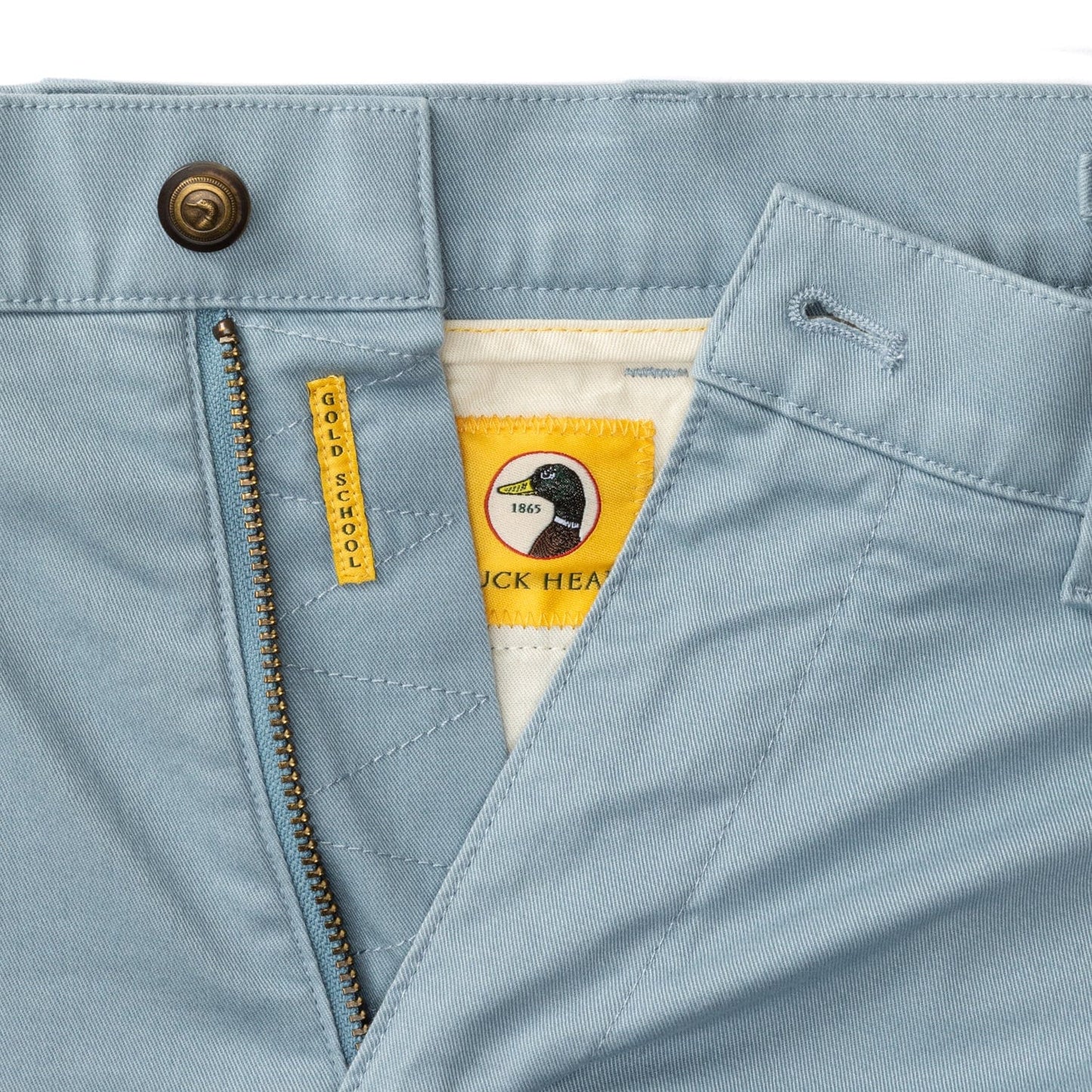 Duck Head Chinos Gold School Chino - River Blue