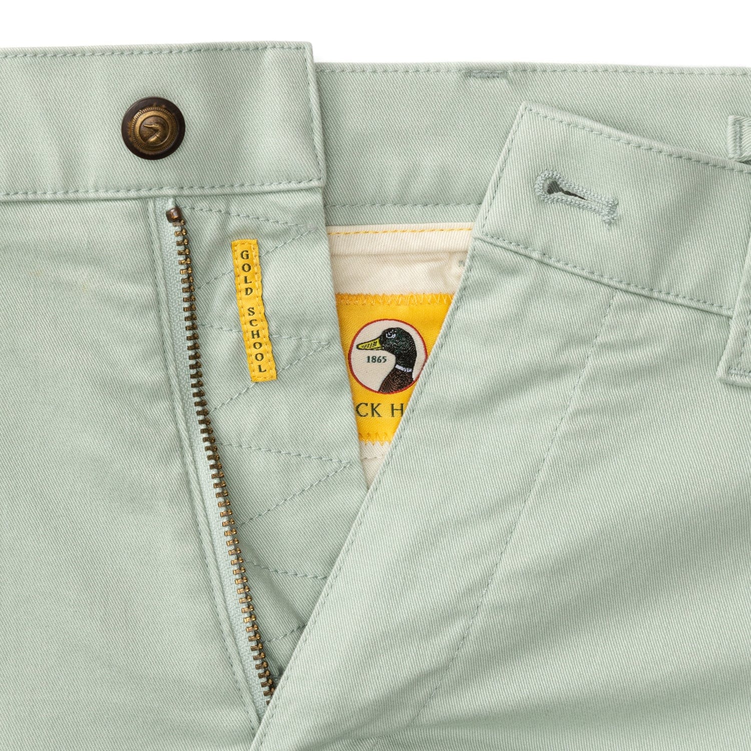 Duck Head Chinos Gold School Chino - Shadow Green