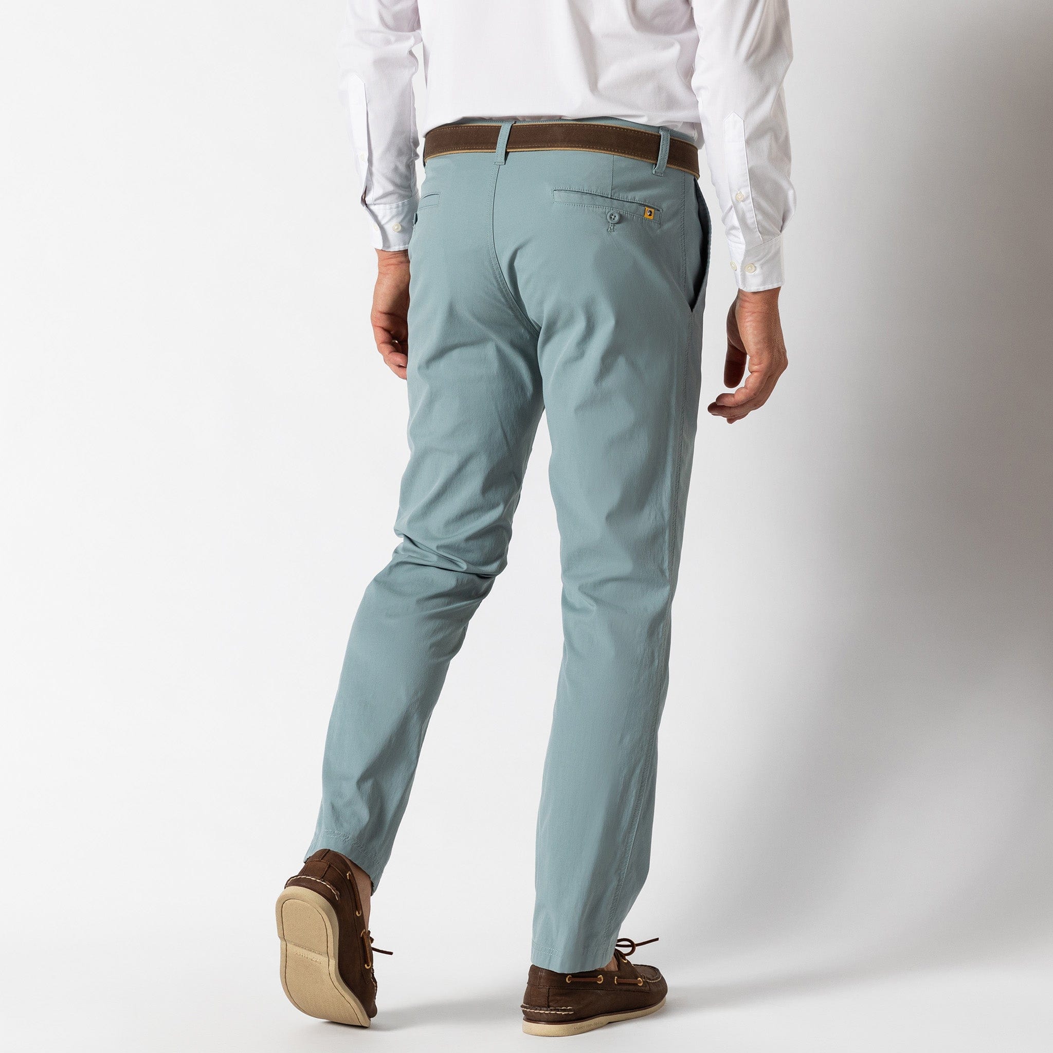Duck Head Chinos Harbor Performance Chino - Silver Blue