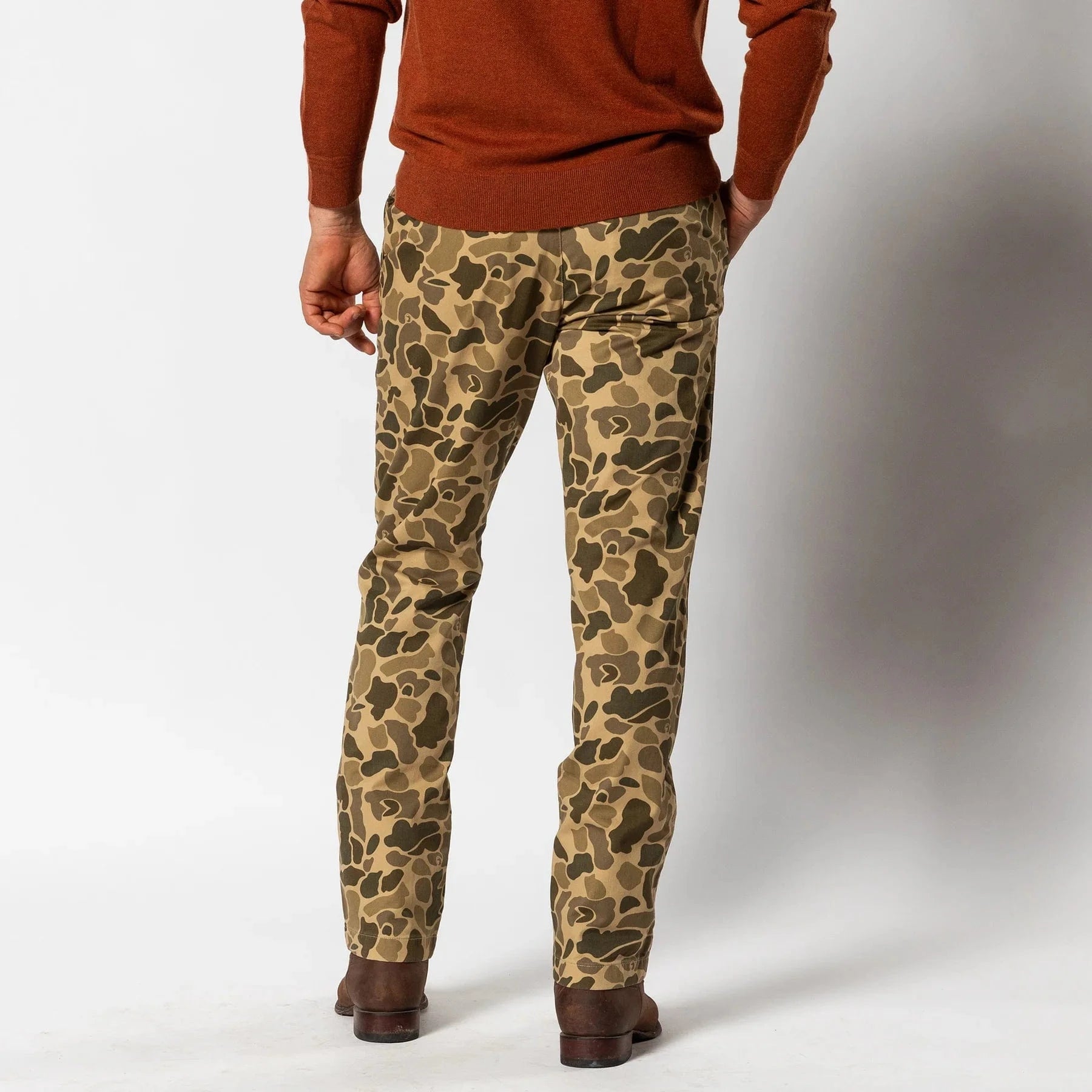 Duck Head Chinos Printed Classic Fit Gold School Chino