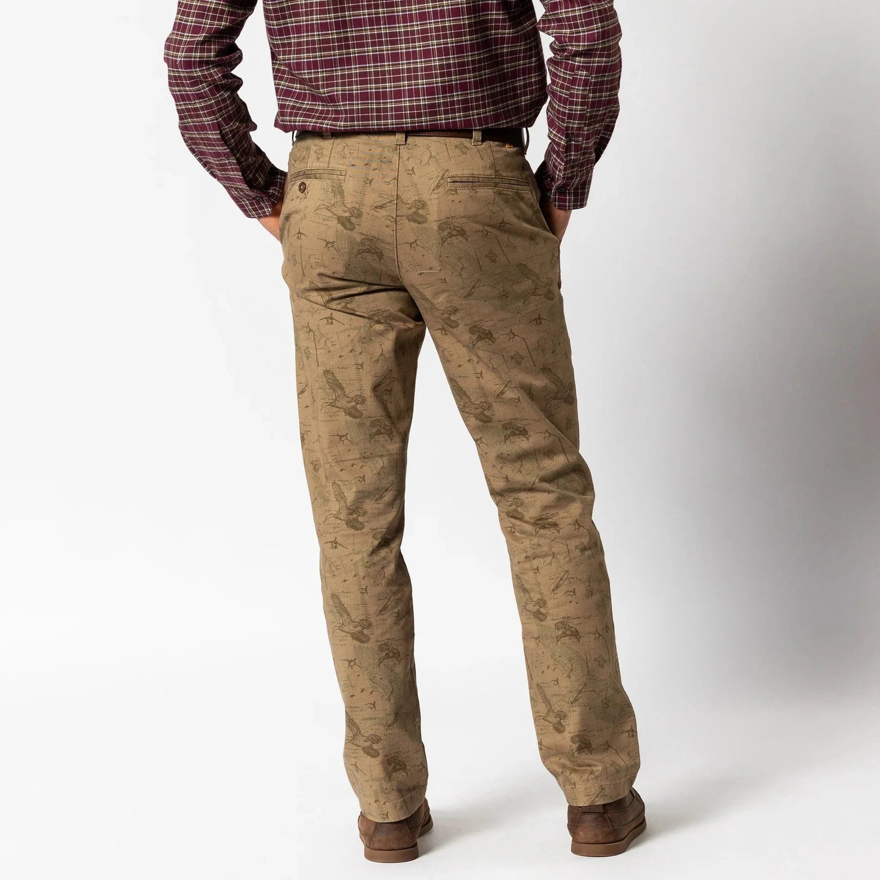 Duck Head Chinos Printed Classic Fit Gold School Chino