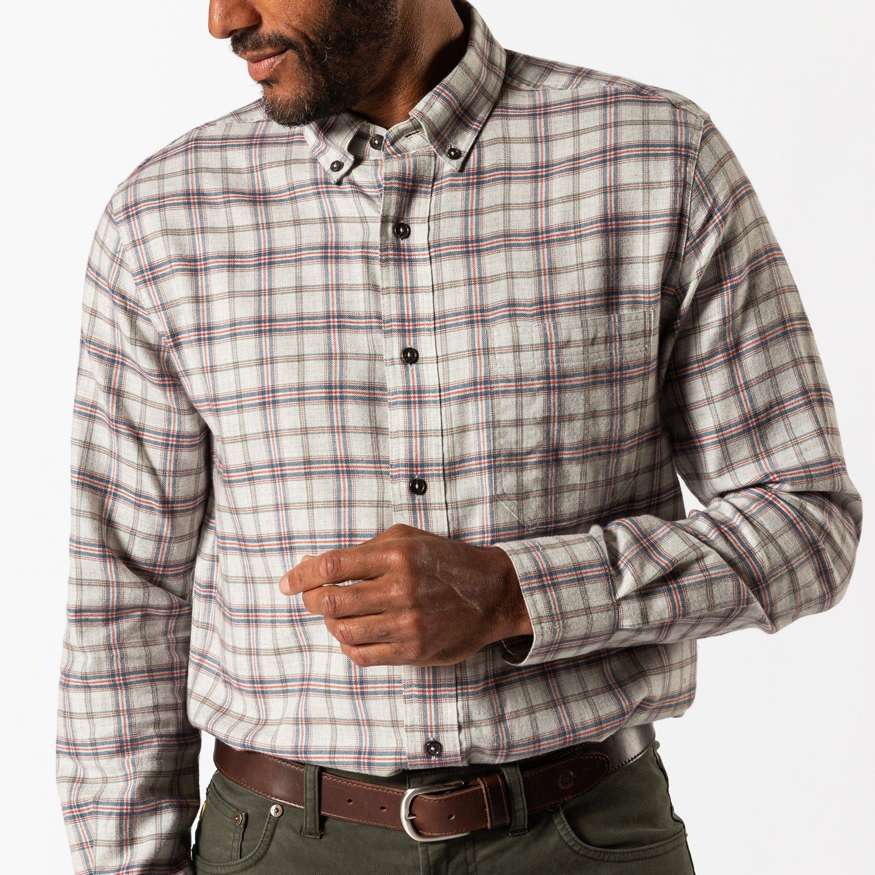Duck Head Flannels & Overshirts 051 / M Cotton Flannel Sport Shirt