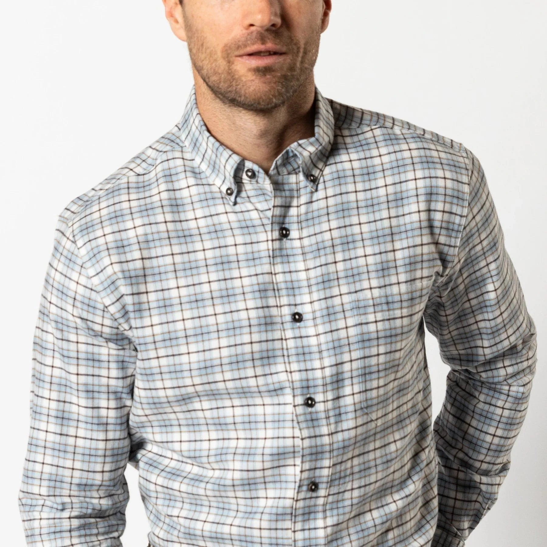 Duck Head Flannels & Overshirts 415 / S Cotton Flannel Sport Shirt