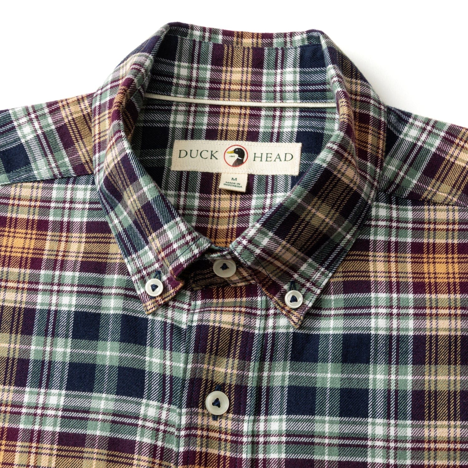 Duck Head Flannels & Overshirts Cotton Flannel Sport Shirt