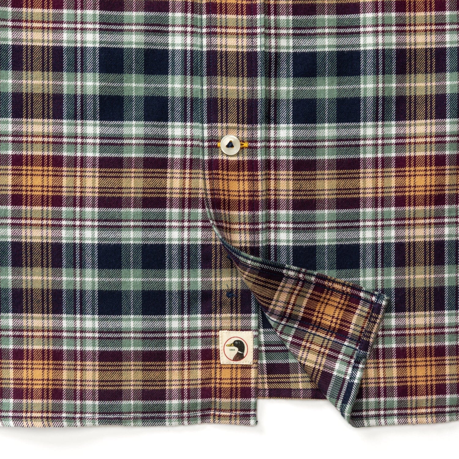 Duck Head Flannels & Overshirts Cotton Flannel Sport Shirt