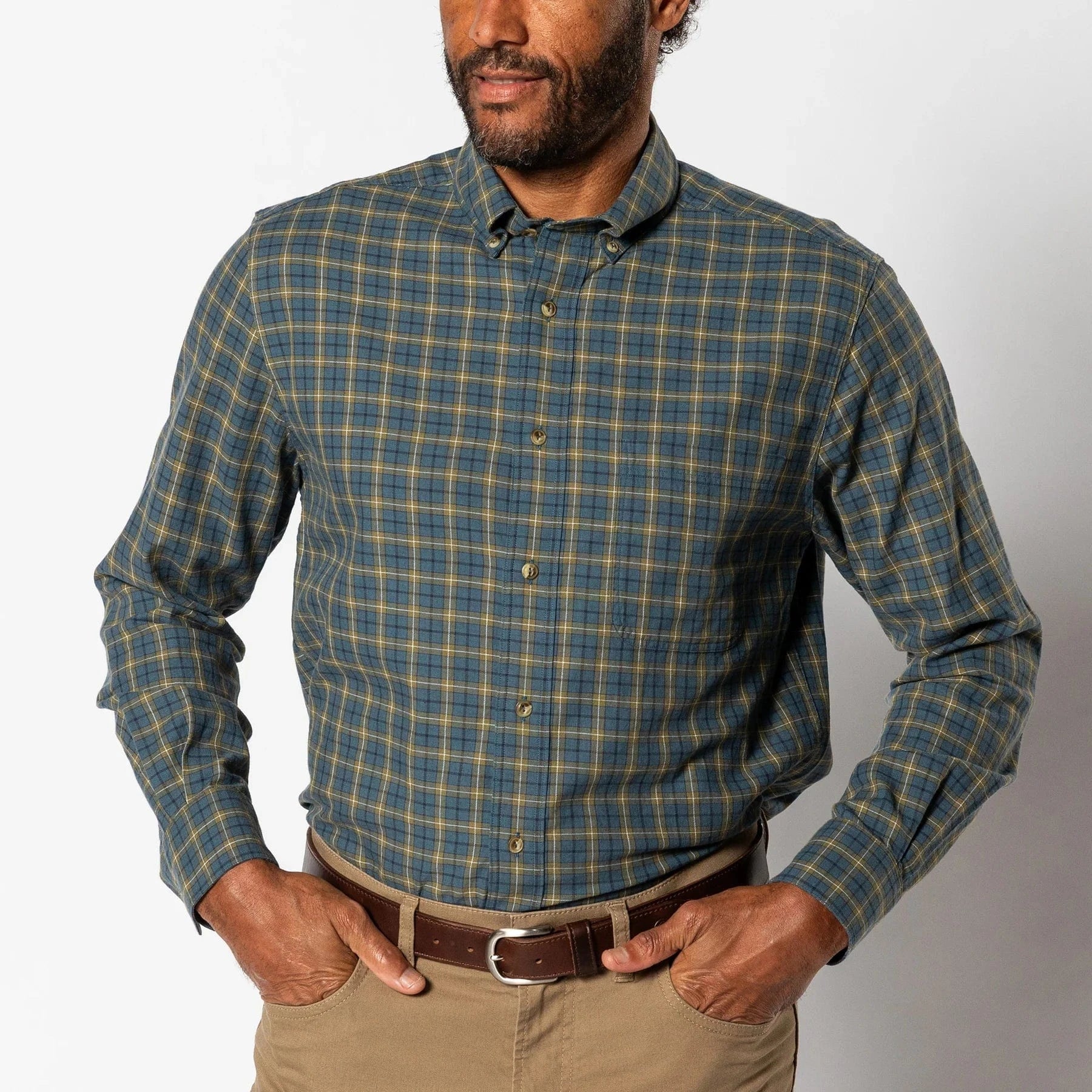 Duck Head Flannels & Overshirts Cotton Wool Sport Shirt