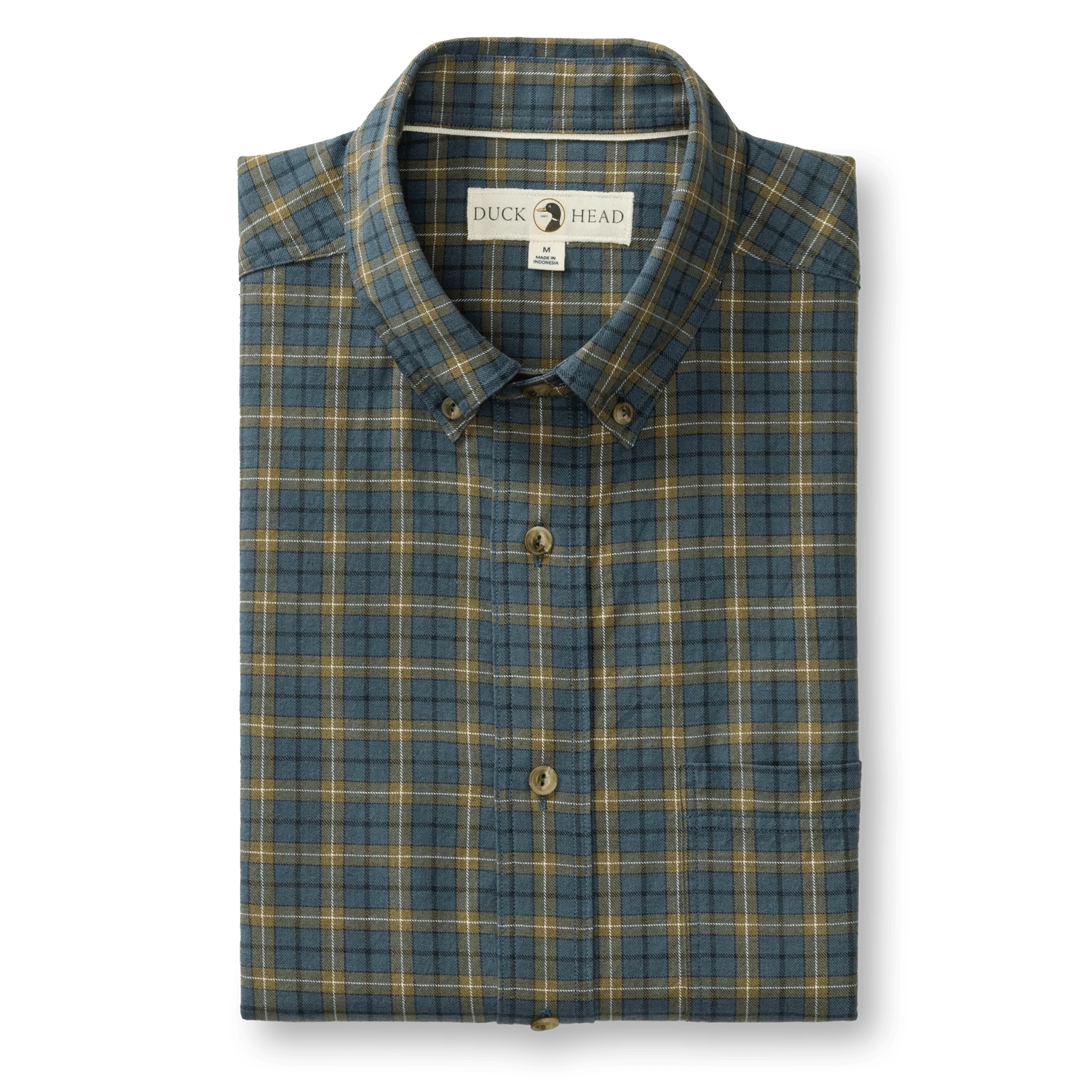 Duck Head Flannels & Overshirts Cotton Wool Sport Shirt