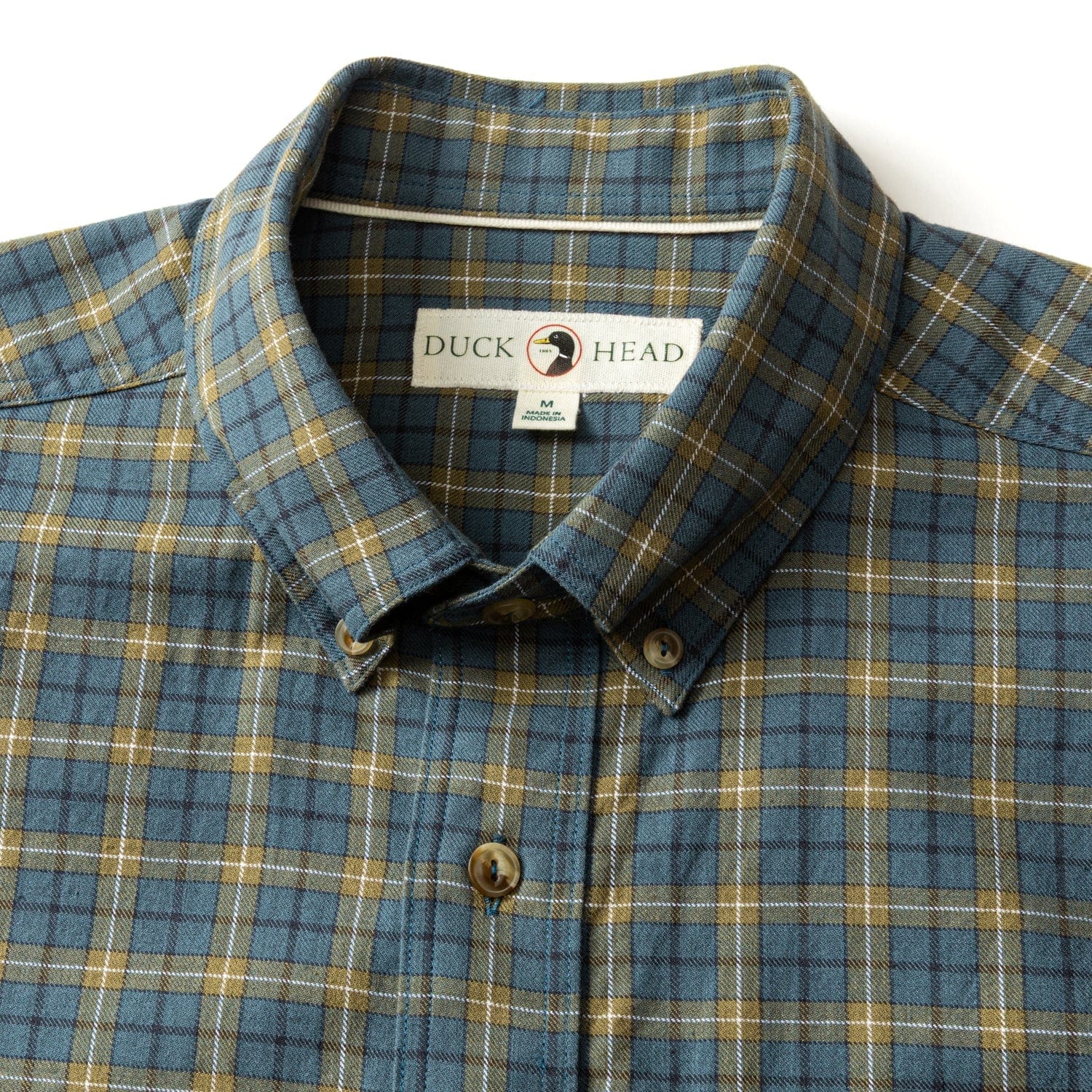 Duck Head Flannels & Overshirts Cotton Wool Sport Shirt
