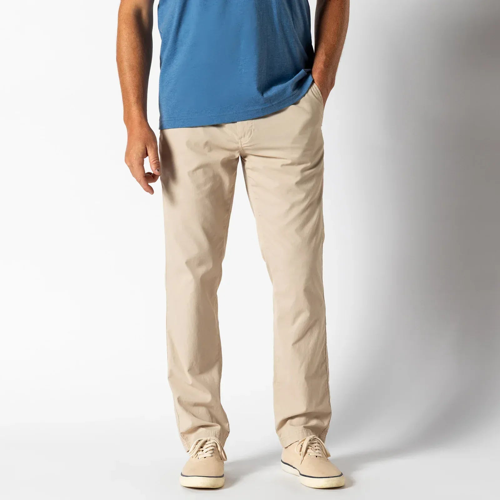 Duck Head Harbor Performance Chino in Stone