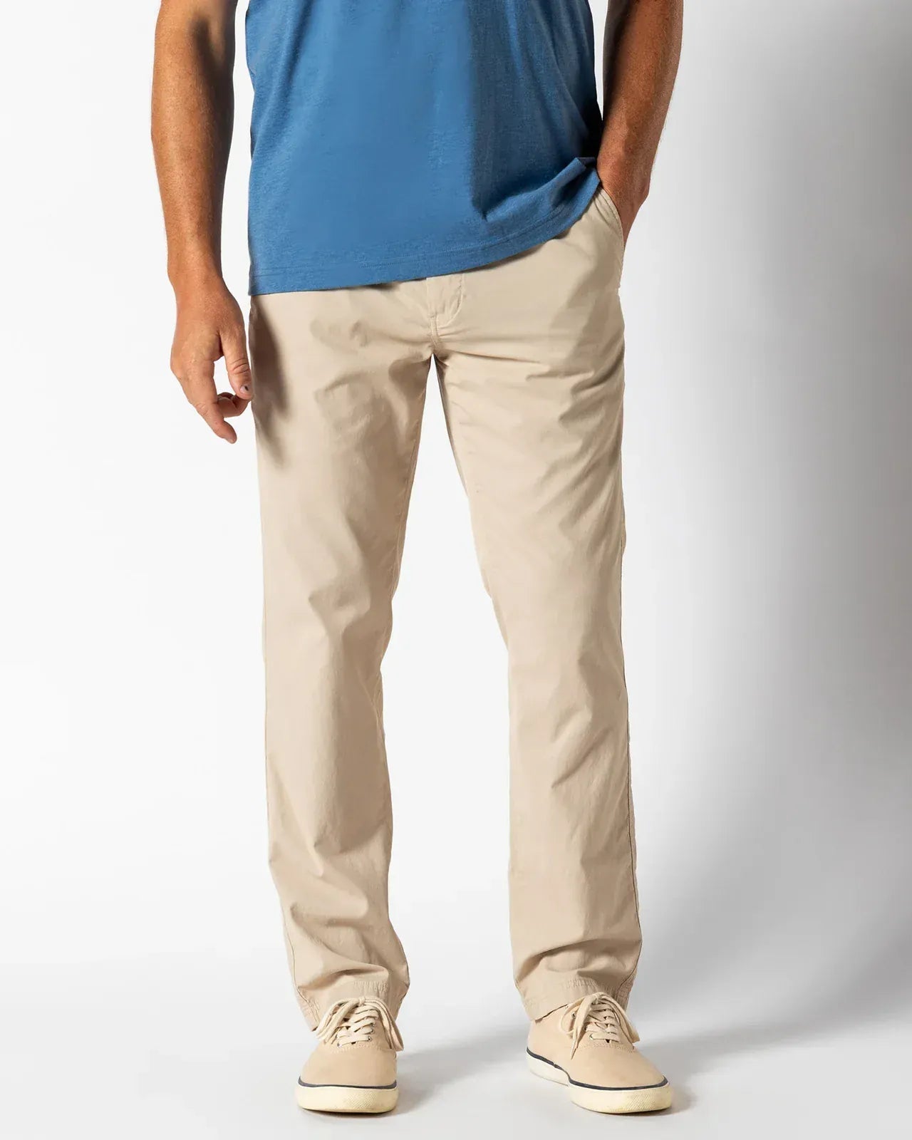 Duck Head Harbor Performance Chino in Stone