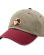 Duck Head Hats Circle Patch Twill Hat - Deep Lichen Olive