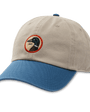 Duck Head Hats Circle Patch Twill Hat - Feather Grey