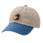 Duck Head Hats Circle Patch Twill Hat - Feather Grey