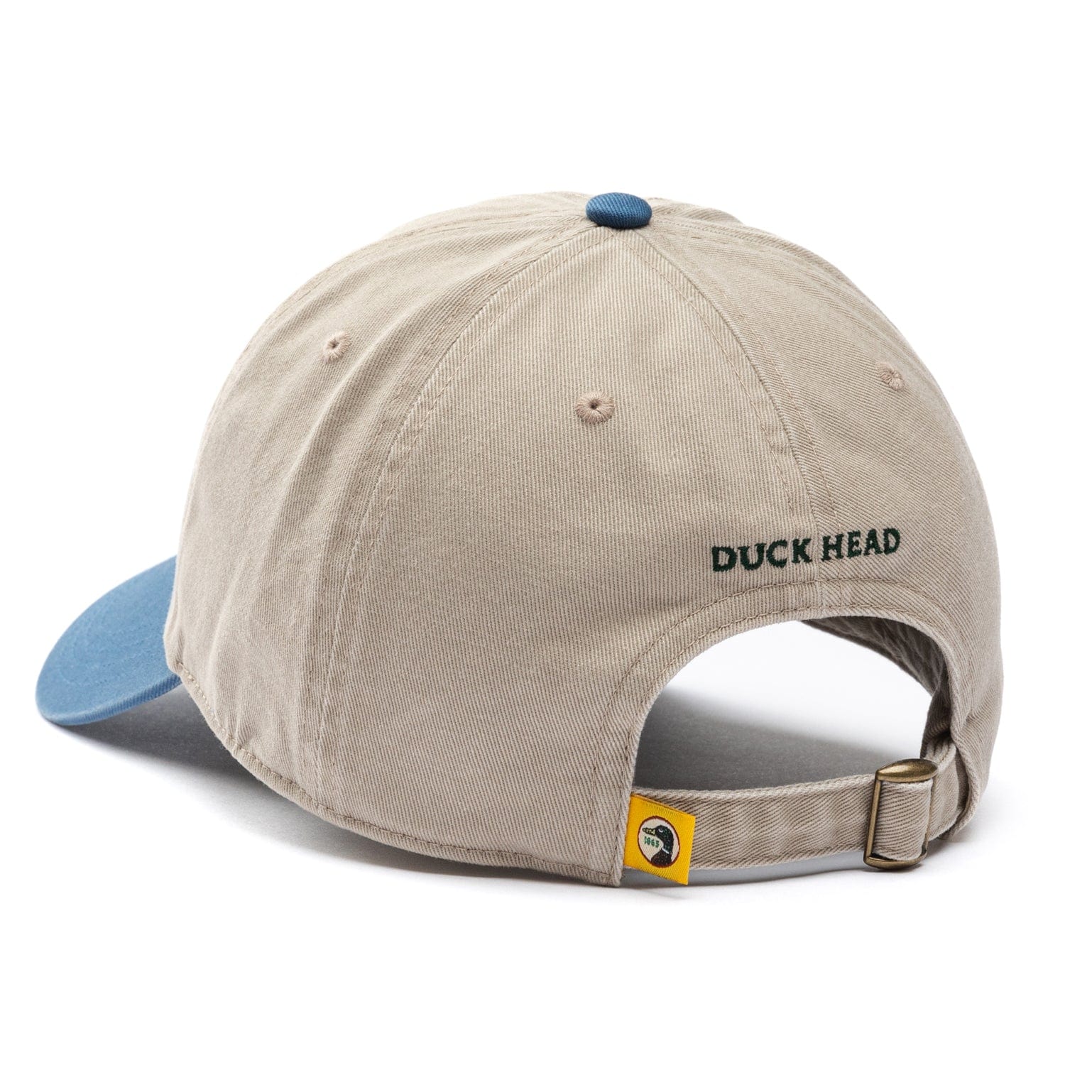 Duck Head Hats Circle Patch Twill Hat - Feather Grey