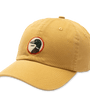 Duck Head Hats Circle Patch Twill Hat - Goldenrod
