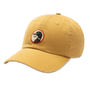 Duck Head Hats Circle Patch Twill Hat - Goldenrod