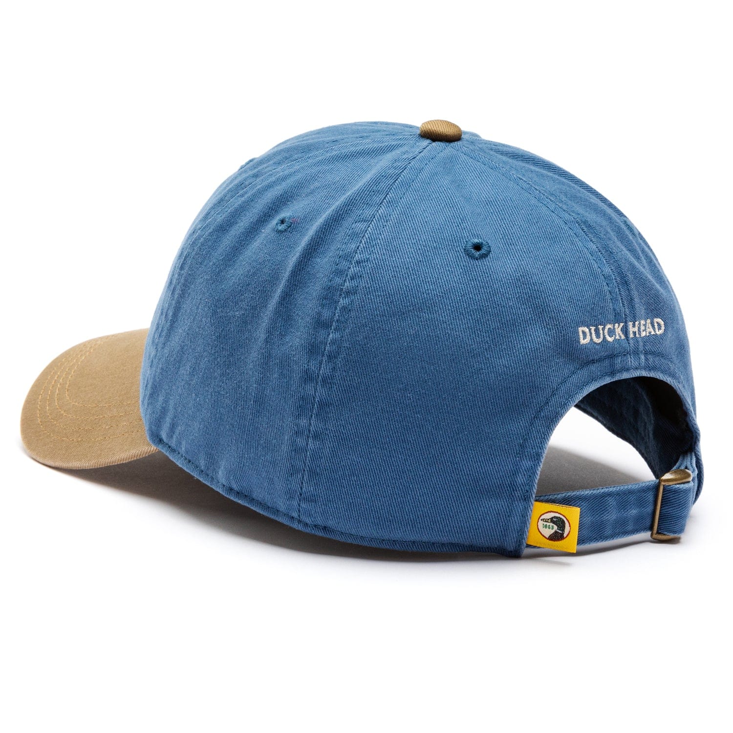Duck Head Hats Circle Patch Twill Hat - Varsity Blue