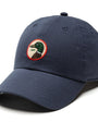 Duck Head Hats MALLARD BLUE (401) Circle Patch Cotton Linen Hat in Mallard Blue