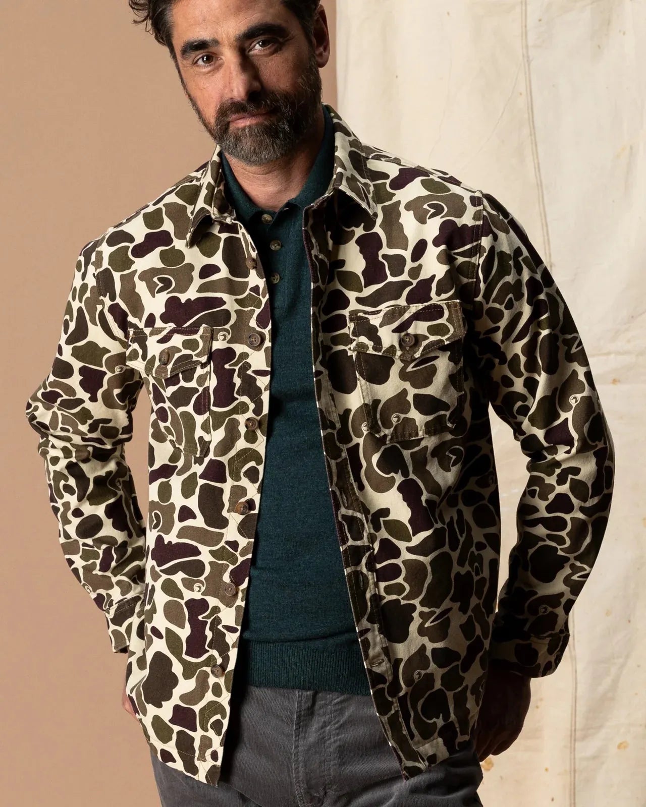 Duck Head Jackets Vintage Camo Duck Canvas Jacket