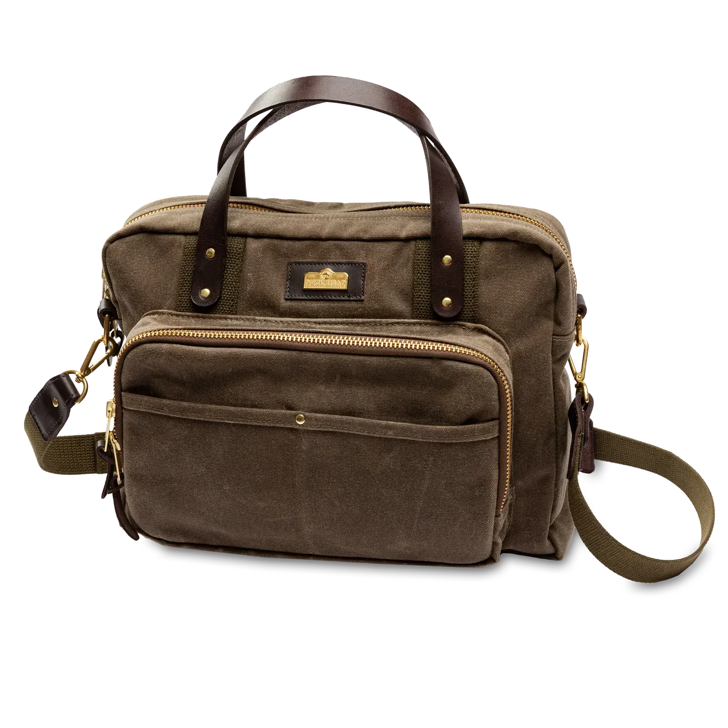 Duck Head Luggage 208 Waxed Canvas Laptop Bag