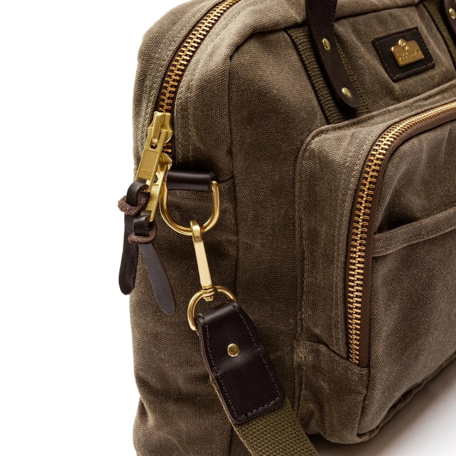 Duck Head Luggage 208 Waxed Canvas Laptop Bag