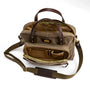 Duck Head Luggage 208 Waxed Canvas Laptop Bag