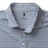 Duck Head Polos Long Drive Performance Polo in Blue Horizon