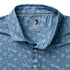 Duck Head Polos Long Drive Performance Polo in Chambray Blue