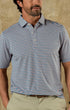 Duck Head Polos Pierce Stripe Summerford Performance Jersey Polo