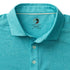 Duck Head Polos Summerford Performance Pique Polo in Lake Blue Heather