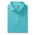 Duck Head Polos Summerford Performance Pique Polo in Lake Blue Heather