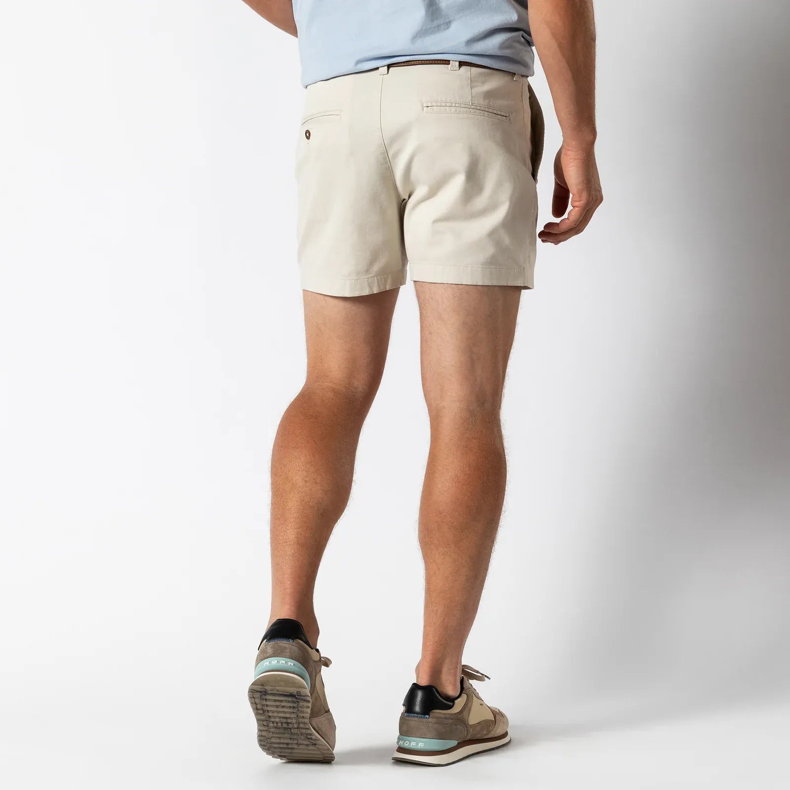 Duck Head Shorts 5" Gold School Chino Short in Stone