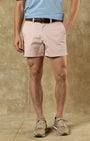 Duck Head Shorts 5" Gold School Chino Short in Washed Pink