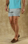 Duck Head Shorts 6" Harbor Performance Short in Quarry Grey