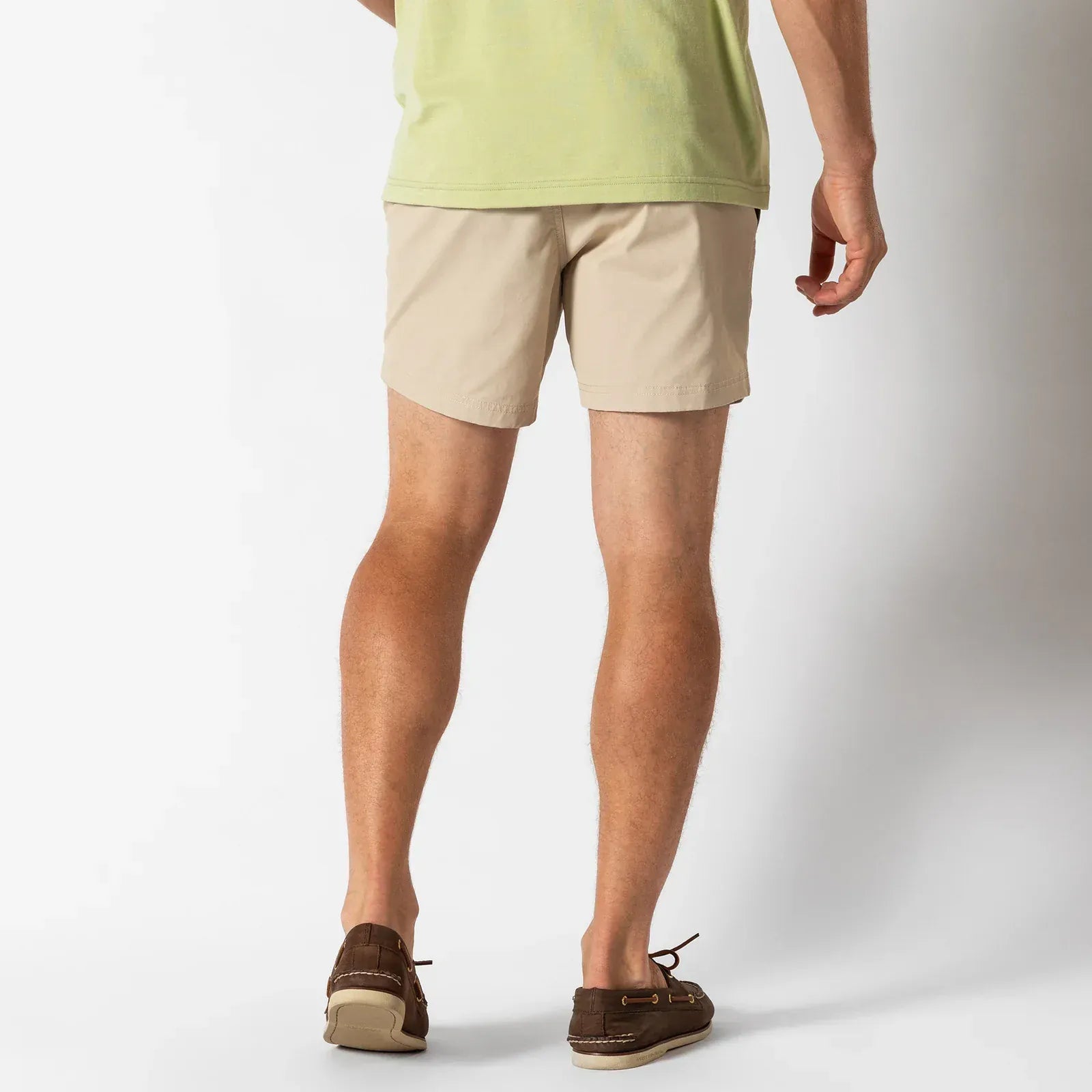 Duck Head Shorts 6" Harbor Performance Short in Stone