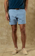 Duck Head Shorts 7" Gold School Chino Short in Chambray Blue