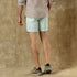 Duck Head Shorts 7" Gold School Chino Short in Icy Blue