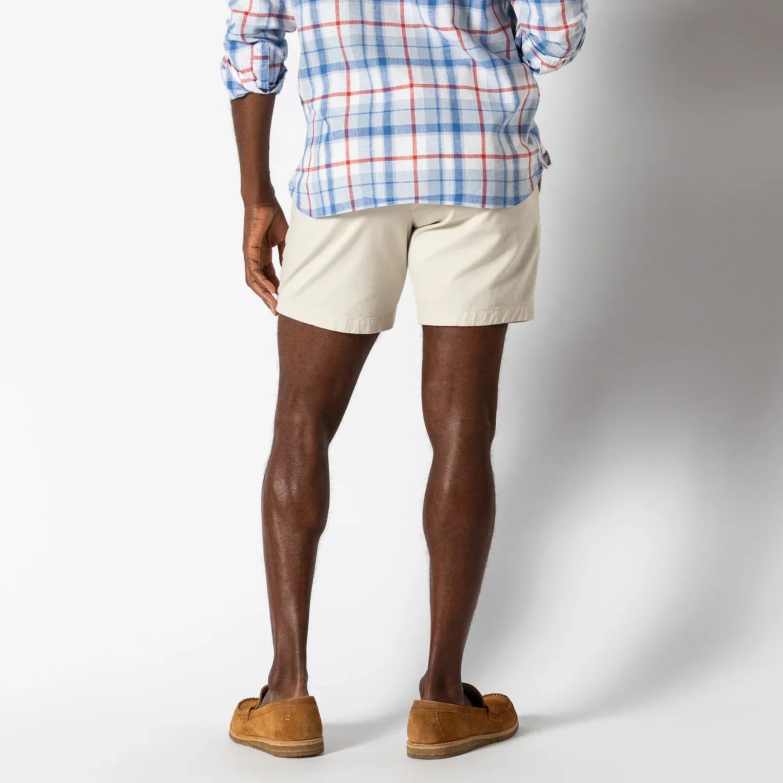 Duck Head Shorts 7" Gold School Chino Short in Stone