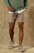 Duck Head Shorts 7" Gold School Linen Chino Short in Clay