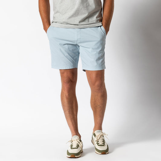 Duck Head Shorts 8" Harbor Performance Short - Light Blue