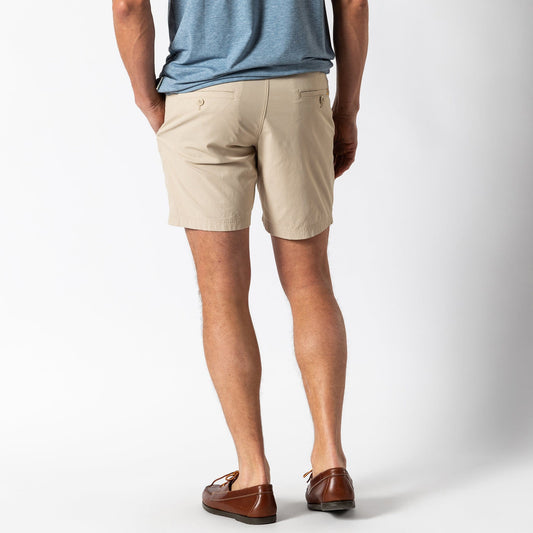 Duck Head Shorts 8" Harbor Performance Short - Stone