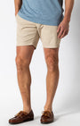 Duck Head Shorts 8" Harbor Performance Short - Stone
