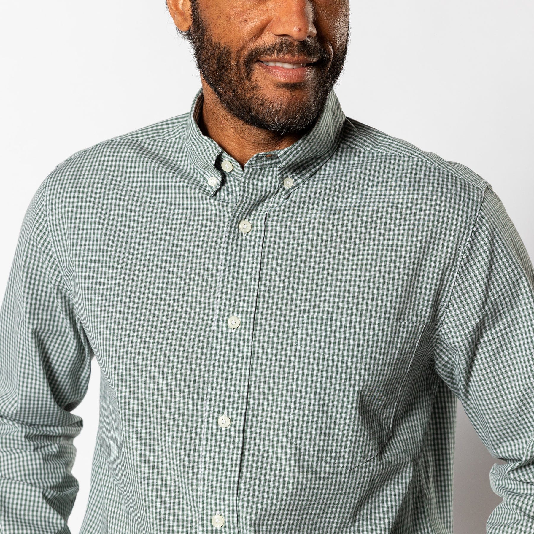 Duck Head Sport Shirts 293 / M Cotton Cashmere Poplin Sport Shirt - Bolton Plaid