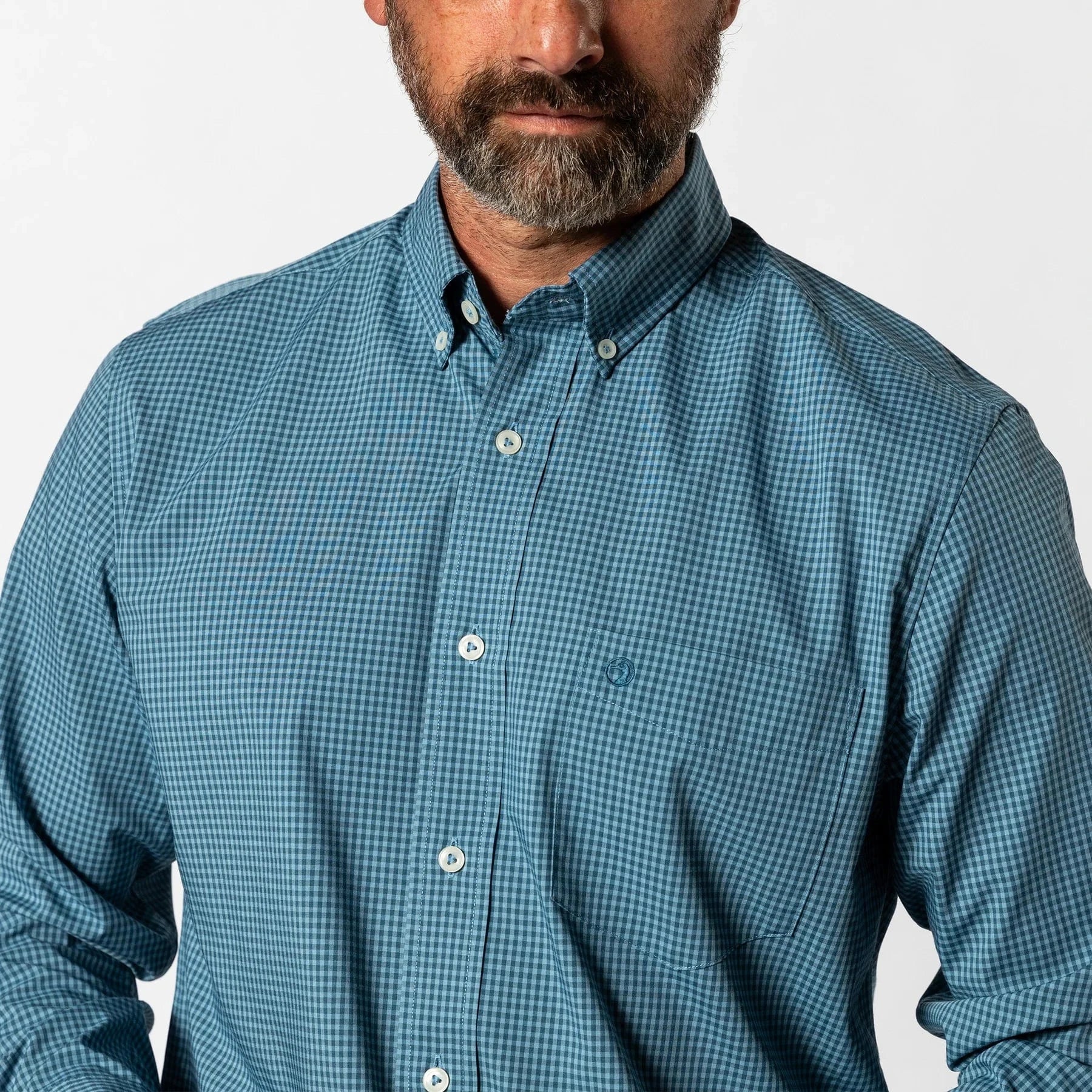 Duck Head Sport Shirts 409 / S Performance Poplin Sport Shirt - Reilly Gingham