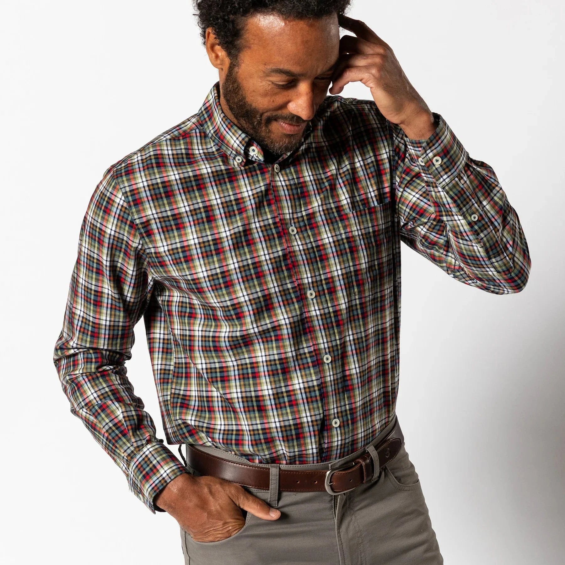 Duck Head Sport Shirts 418 / S Cotton Twill Sport Shirt - Bailey